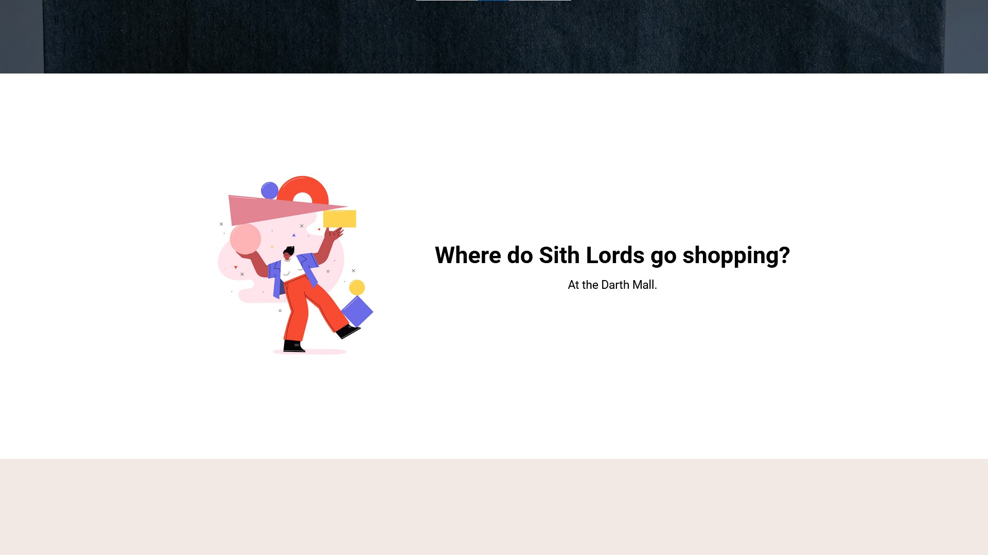 Express Shopping humor
